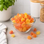 Kandírozott papaya kockák (Trópusi és Szaftos) 500 g - Magzsola prémium
