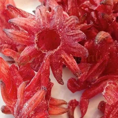 Kandírozott hibiszkuszvirág