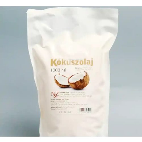 Kókusz olaj, finomított - 1000 mL