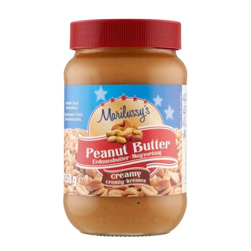 Mogyoróvaj, 350 g, krémes, 94,8%, Marilussys