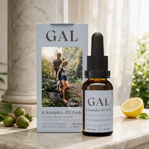 GAL K2+D3 FORTE vitamincseppek - 20 mL