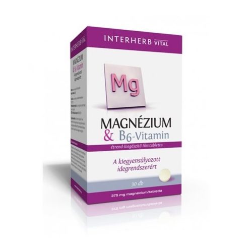 Magnézium + B6-vitamin tabletta 30db