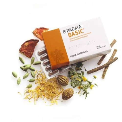 Padma Basic növényi összetevőket tartalmazó étrend-kiegészítő - 100 db kapszula