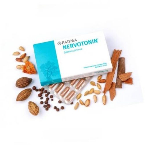 Padma Nervotonin növényi összetevőket tartalmazó étrend-kiegészítő - 40 db kapszula