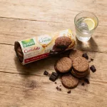 Gullon élelmi rostban gazdag gabonakeksz csokoládé darabokkal 280 g