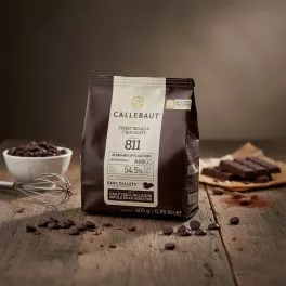 Étcsokoládé pasztillák 811' Callebaut, 54.5% - 1 kg