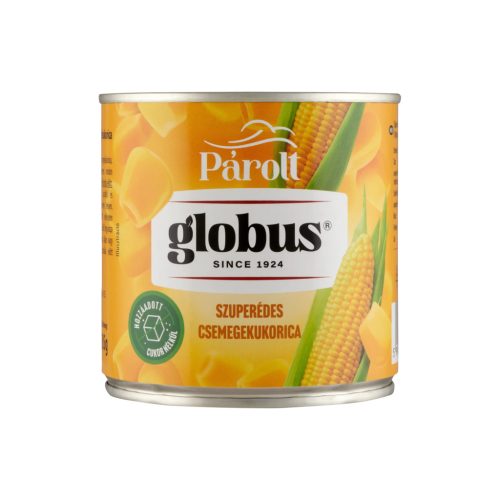 Párolt csemege kukorica, szuperédes, 340 g 
