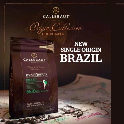Étcsokoládé pasztilla, Brazil 66,8% Callebaut