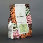 Zöld színű, Lime Ízű pasztilla, Callebaut 250 g