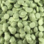 Zöld színű, Lime Ízű pasztilla, Callebaut 250 g