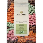 Zöld színű, Lime Ízű pasztilla, Callebaut 2,5kg