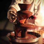 Callebaut étcsokoládé csoki szökőkútba, 57.9%,  2.5kg-os