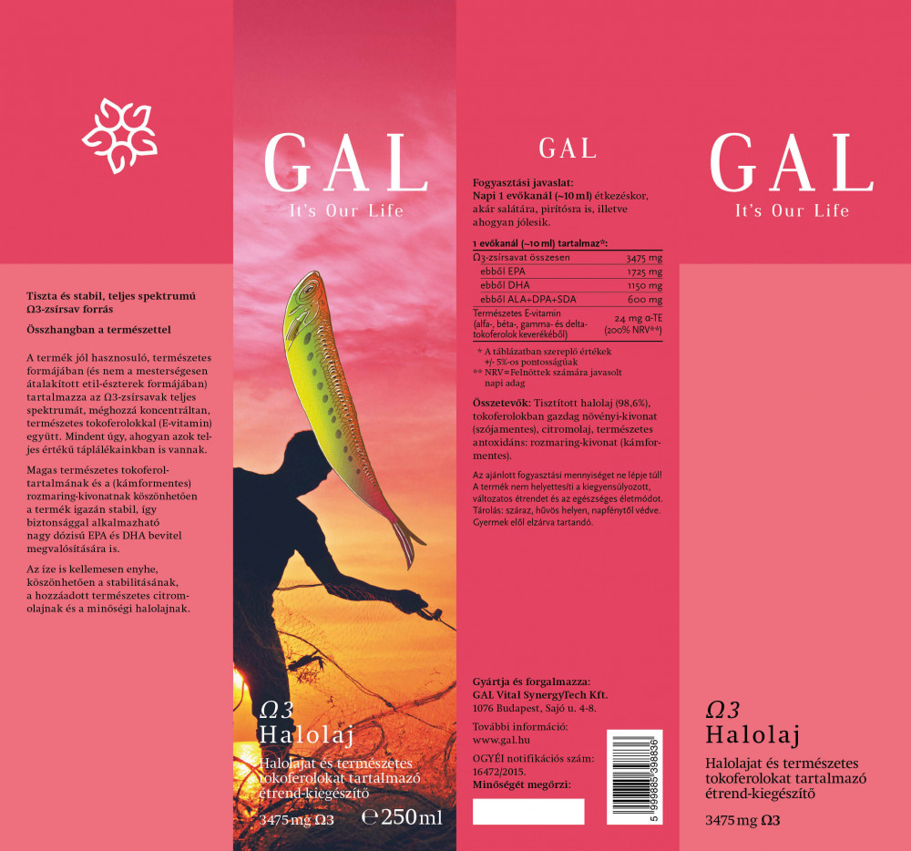 GAL omega3 halolaj