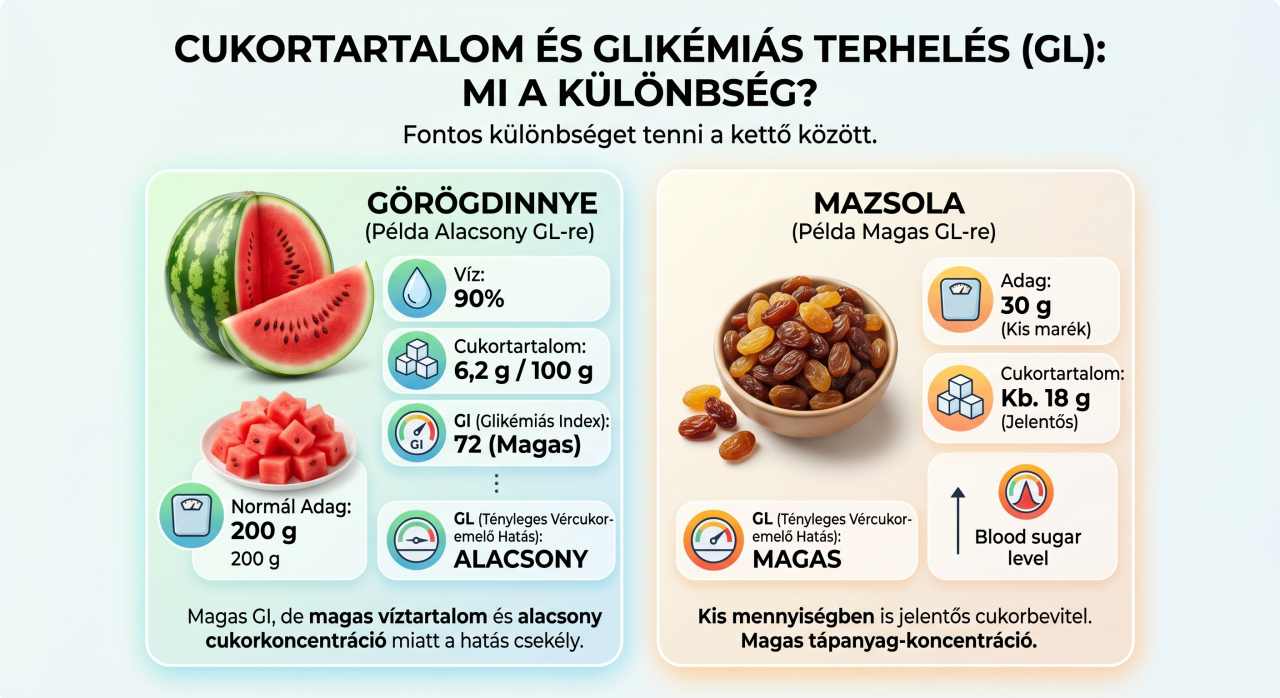 Melyik gyümölcsben van a legtöbb cukor?