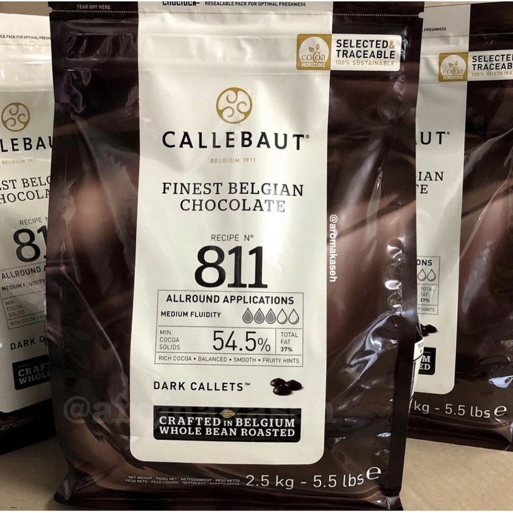 Callebaut csokoládé pasztillák, kedvenc sütési alapanyagok