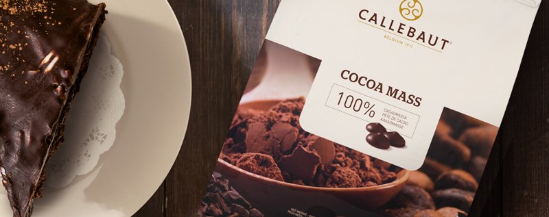 callebaut 100% kakaómassza hozzáadott cukor nélkül.