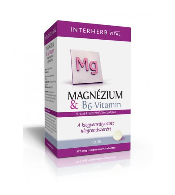 Magnézium + B6 vitamin, 30 db, magzsola.hu