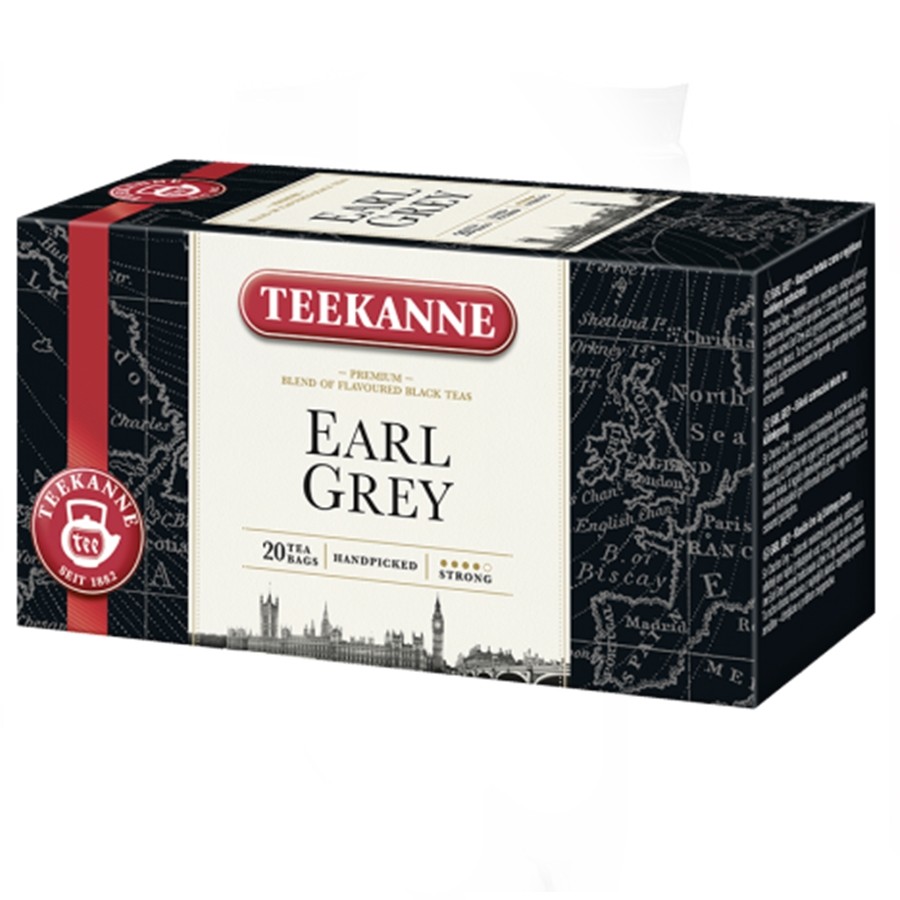Teekanne, Earl Grey - 20x1,65 g filter/doboz