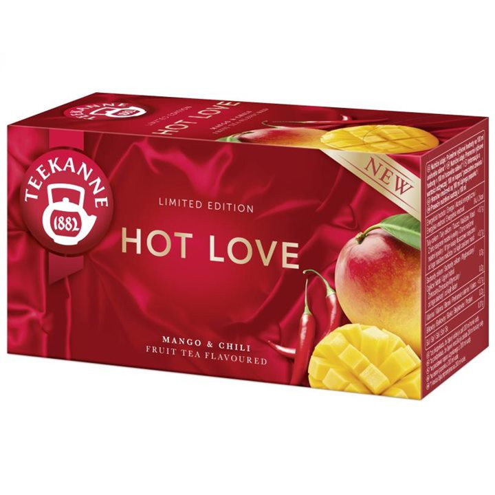 Teekanne Hot Love tea, Mangó chili, 40 g, 20 db filter